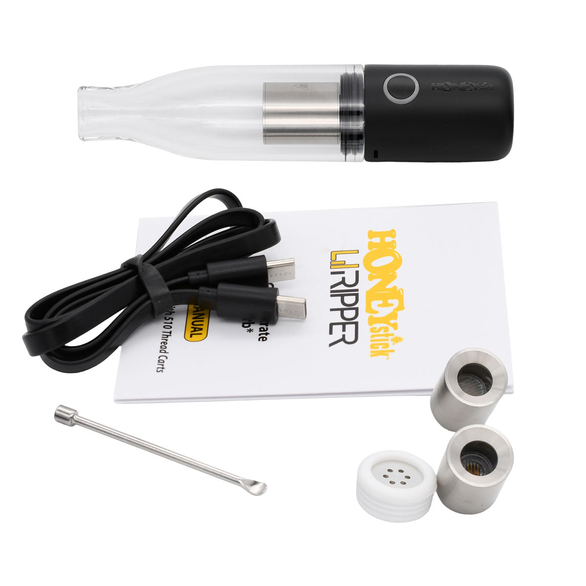 Lil Ripper Portable Vape Rig for Dabs and Herbs