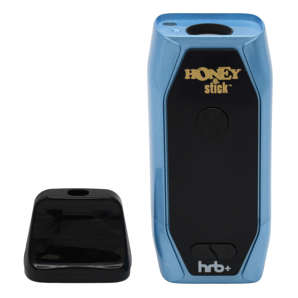 Magnetic Mouthpiece next to Blue HRB+ Battery 