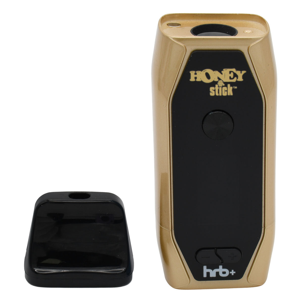 Magnetic Mouthpiece next to Yellow HRB+ Battery 