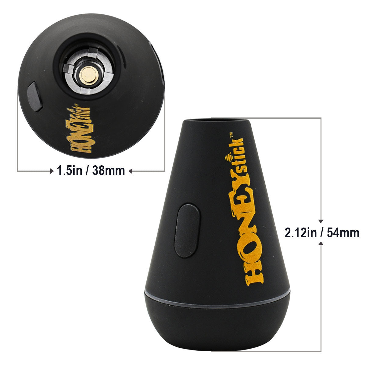 Pyramid Cart Pen Vape Battery by HoneyStick